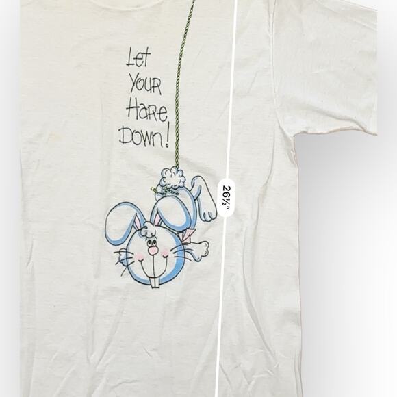 Private Collection by House of Lloyd Vintage Let Your Hare Down Shirt Size L - Picture 5 of 11